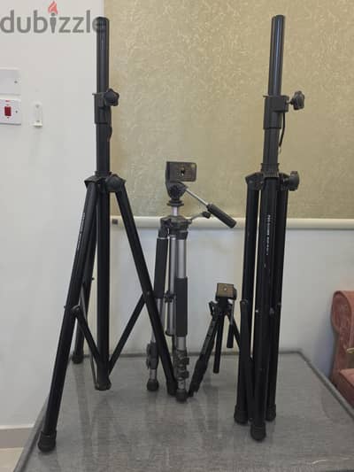 speakers and cameras stands for sale