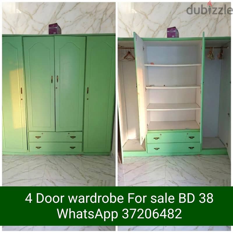 Queen size Bed set and other items for sale with Delivery fixing 10