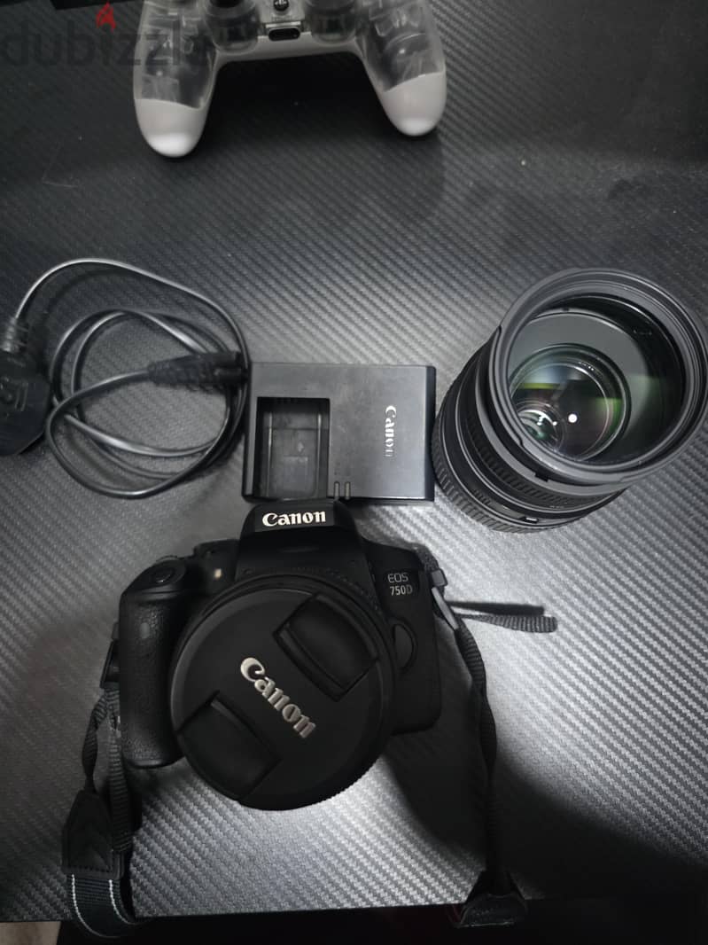 DSLR 750D with 2 lens In very good condition 3