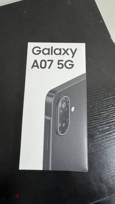 Samsung Galaxy A07 5G – 128GB | 6GB RAM | Brand New Sealed | Black