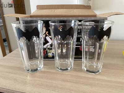 Bacardi glasses