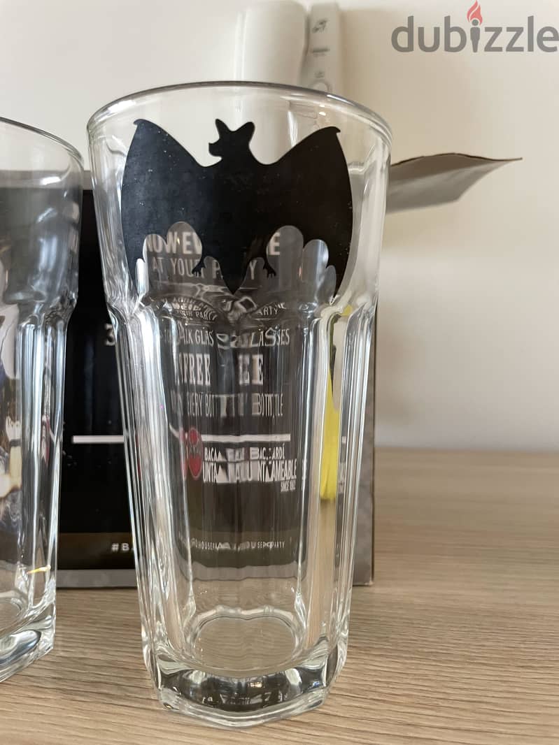 Bacardi glasses 2