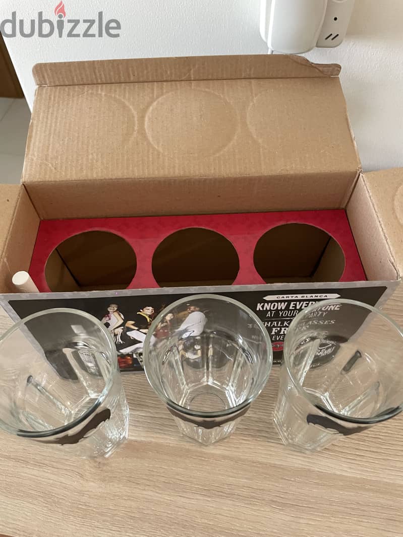 Bacardi glasses 6