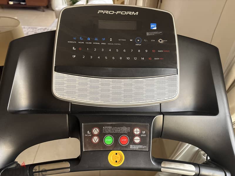 Pro-form treadmill 1