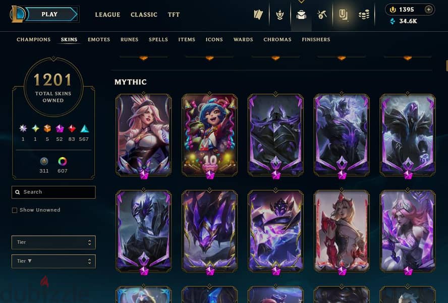 League of Legends Acc 3