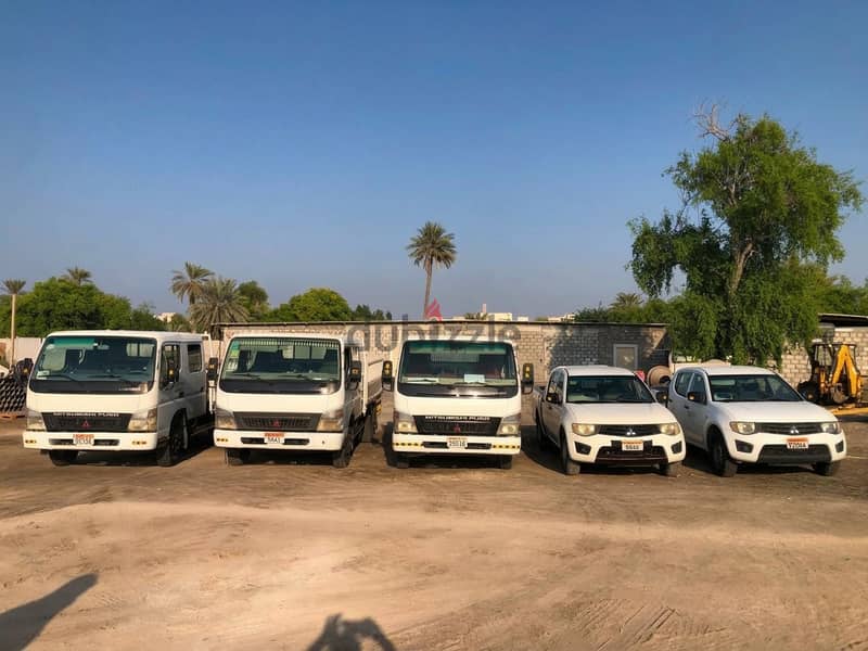 Mitsubishi Canter 2012 6 Wheel Trucks, Dump Truck and L200 Pickups
