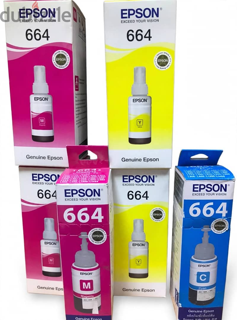 Epson 664 Original Ink - 3.5 BHD Each 1