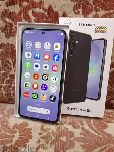 Samsung A36 8gb 256gb 5G With Box Warranty