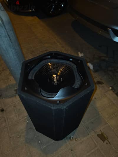 sony subwoofer 1350w with kenwood 500w amplifier