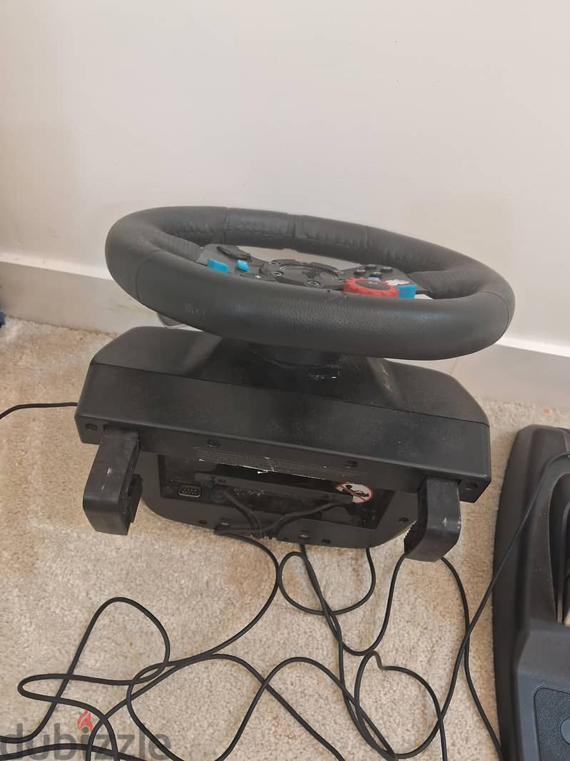 FOR SALE  G29  DRIVING FORCE RACING WHEELللبيع طقم  مقود سترنغ  مع 6