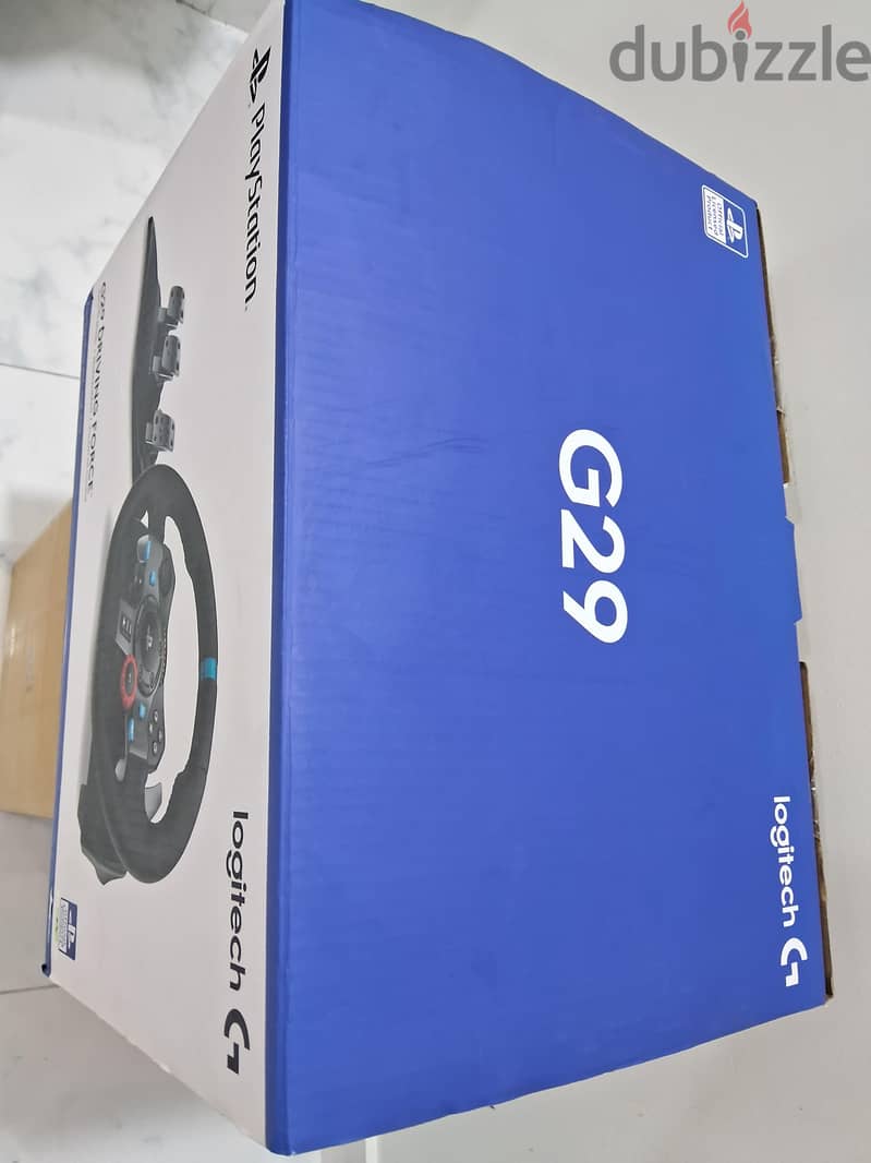FOR SALE  G29  DRIVING FORCE RACING WHEELللبيع طقم  مقود سترنغ  مع 10