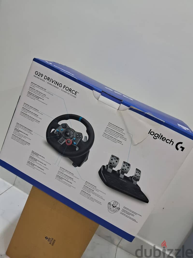 FOR SALE  G29  DRIVING FORCE RACING WHEELللبيع طقم  مقود سترنغ  مع 11