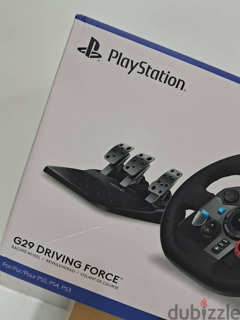 FOR SALE  G29  DRIVING FORCE RACING WHEELللبيع طقم  مقود سترنغ  مع 16