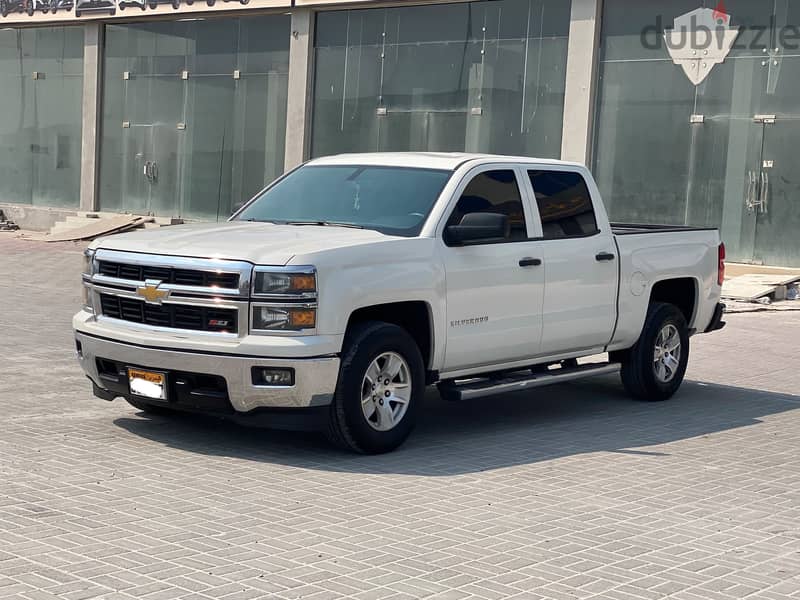 Chevrolet Silverado 2014 White 1