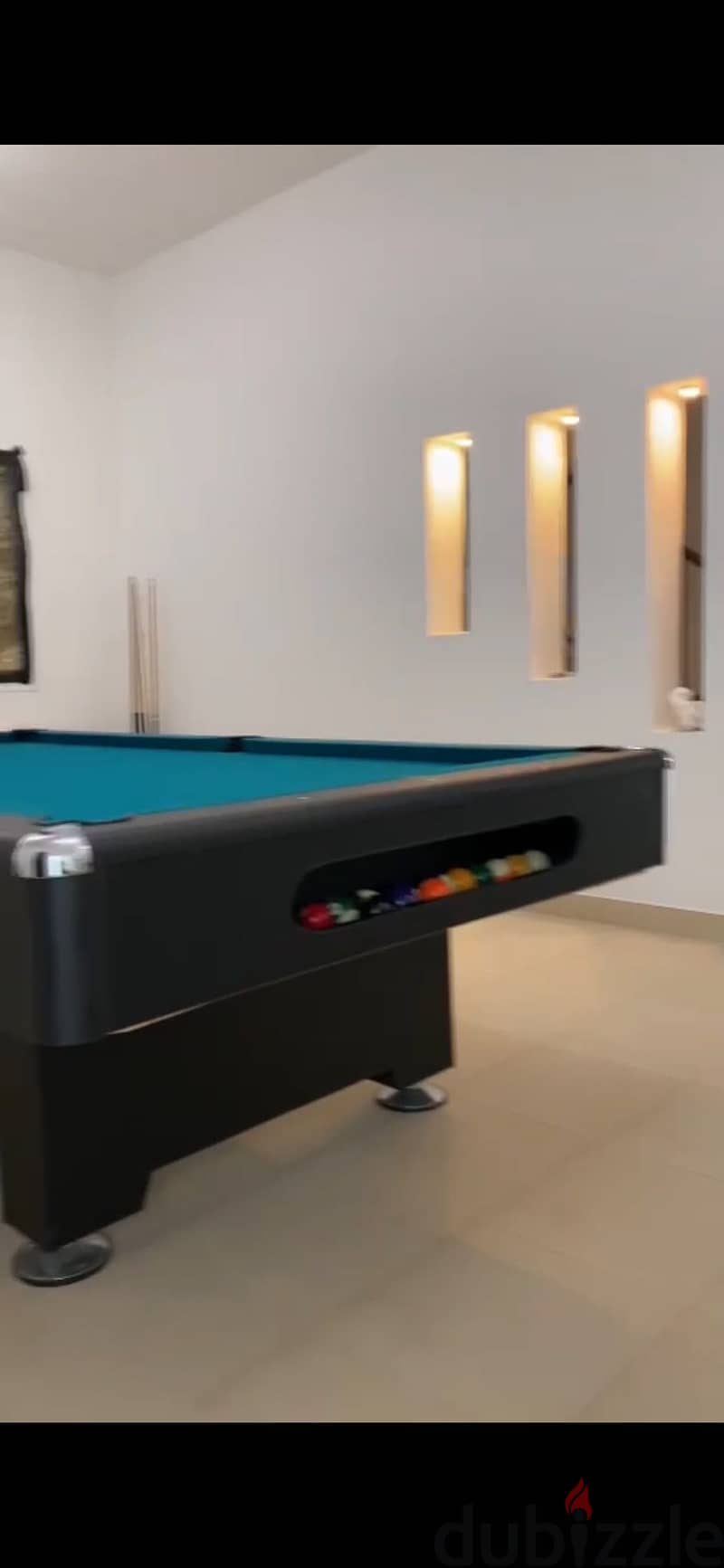 Billiard table طاولة بليارد 1