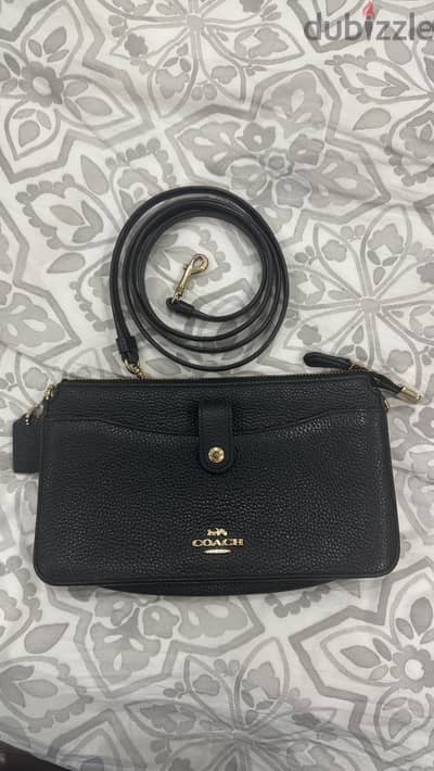 Coach black crossbody