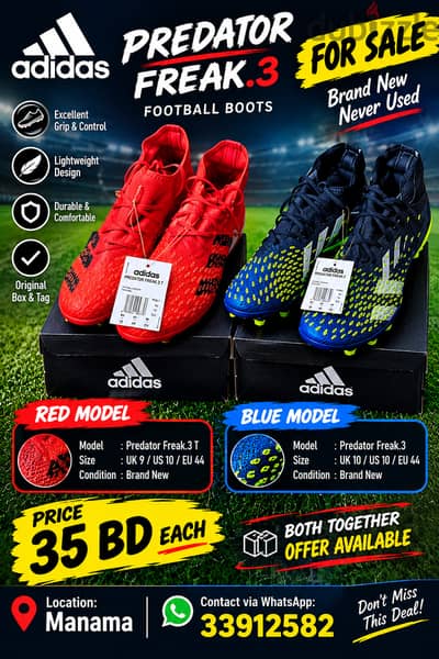 Adidas soccer Boot