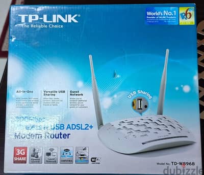 FOR SALE: TP-Link TD-W8968 Wi-Fi Modem Router