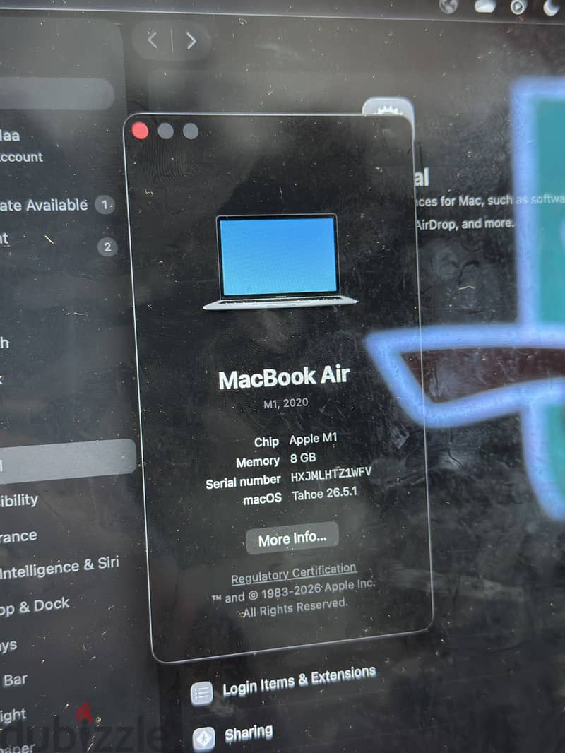 Apple Macbook Air M1 13.3 inch 2