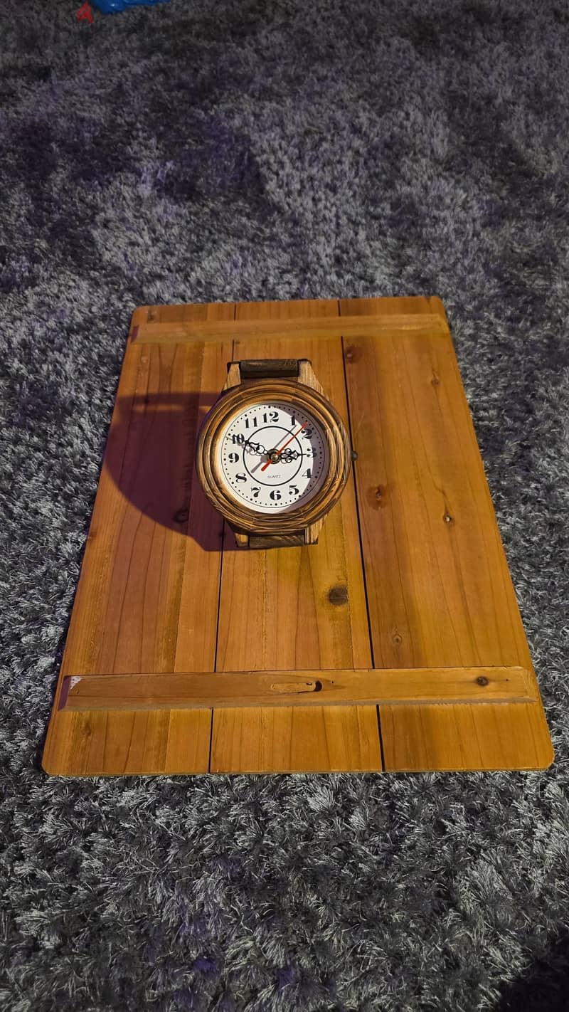 BRAND NEW WOODEN CLOCK 2