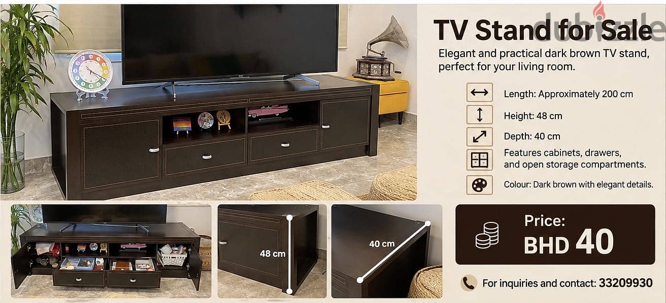  TV Stand for Sale 2