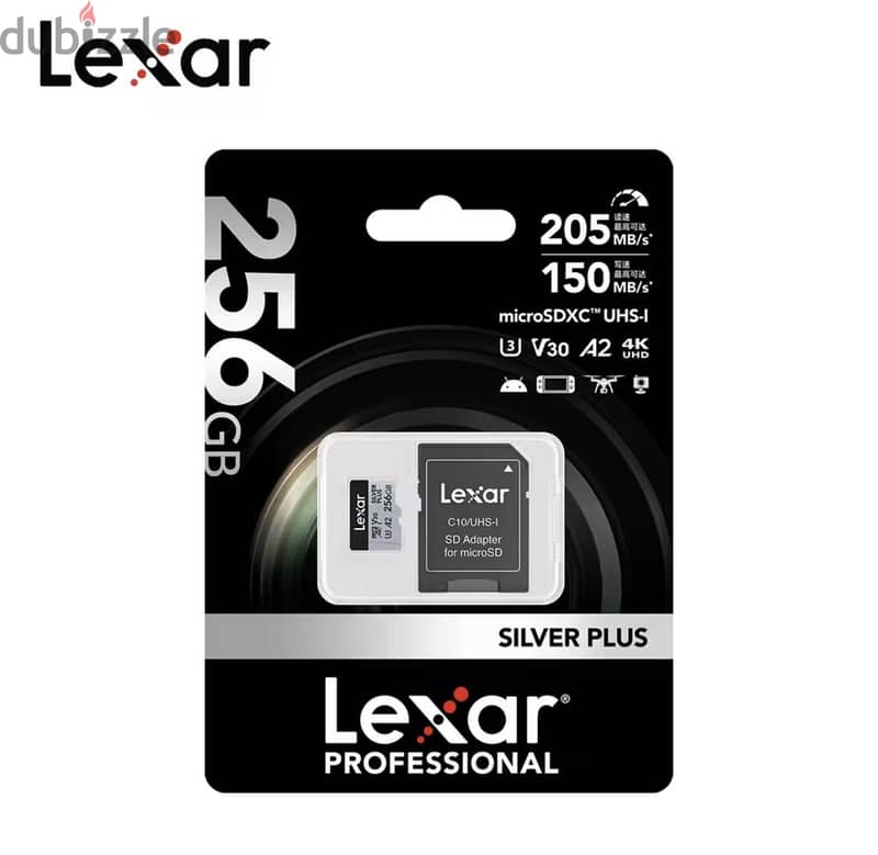 Lexar Professional Silver Plus microSD Memory Cards 4