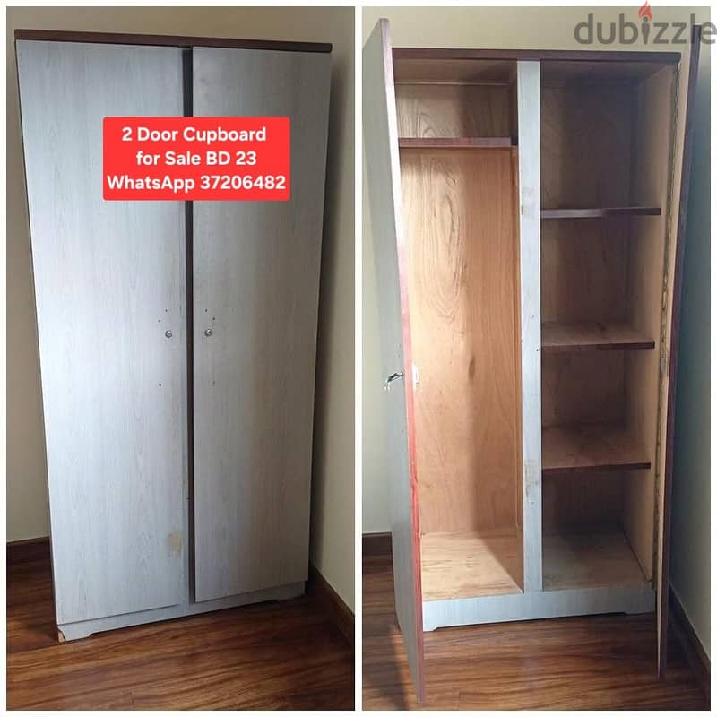 Wardrobe and other items for sale with Delivery fixing 2