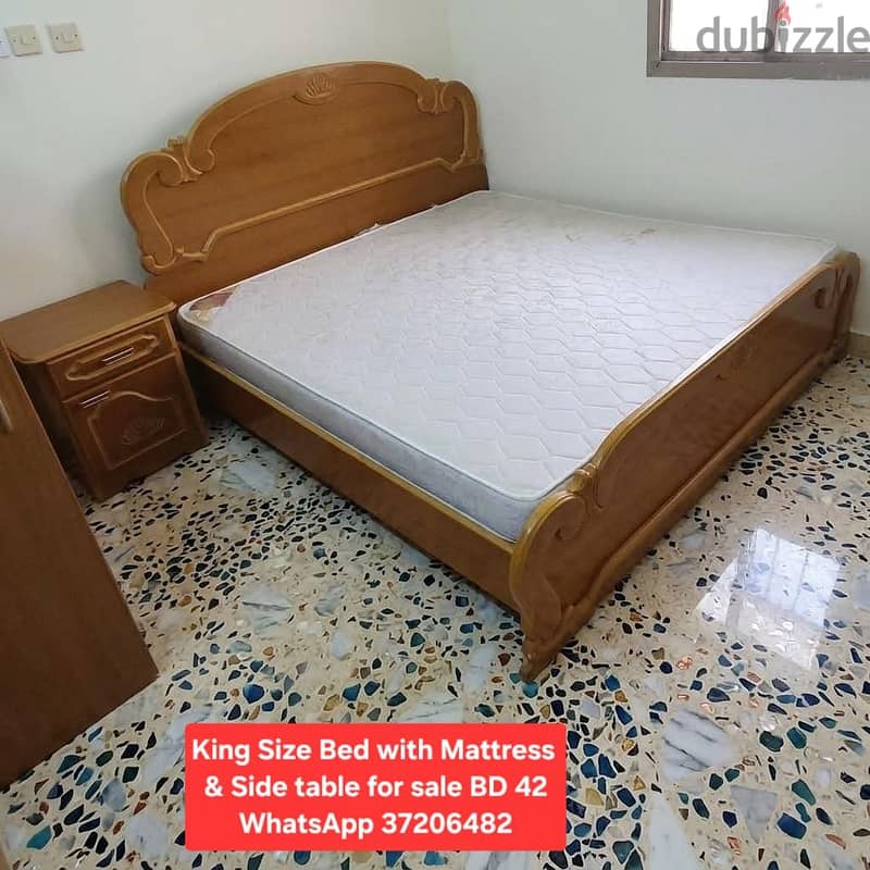 Wardrobe and other items for sale with Delivery fixing 7