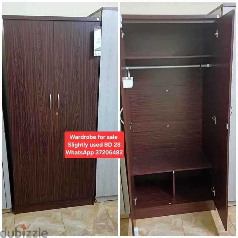 Wardrobe and other items for sale with Delivery fixing 8