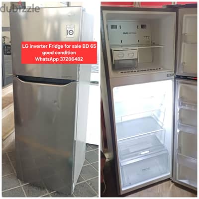 LG inverter Fridge and other items for sale with Delivery