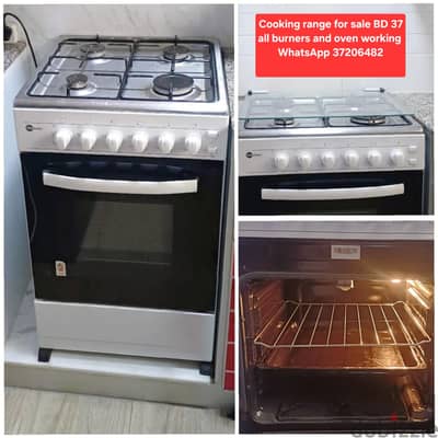 Oven and other items for sale with Delivery
