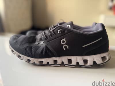 On Running Cloud Sneakers  in Black & White