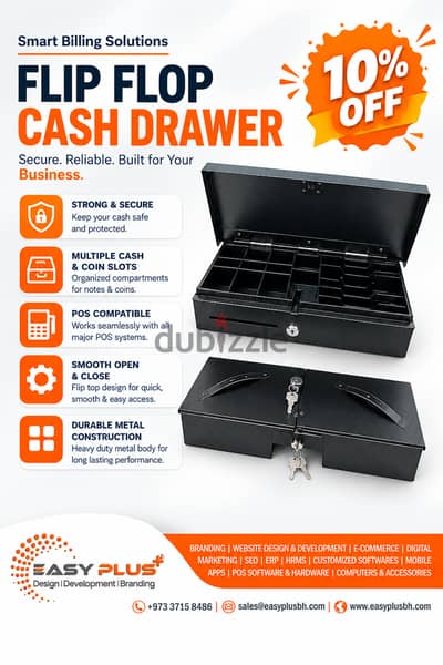 Cash Drawer — built for performance, security,