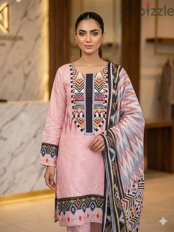 stitched Pakistani ladies suits 1