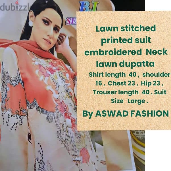 stitched Pakistani ladies suits 2