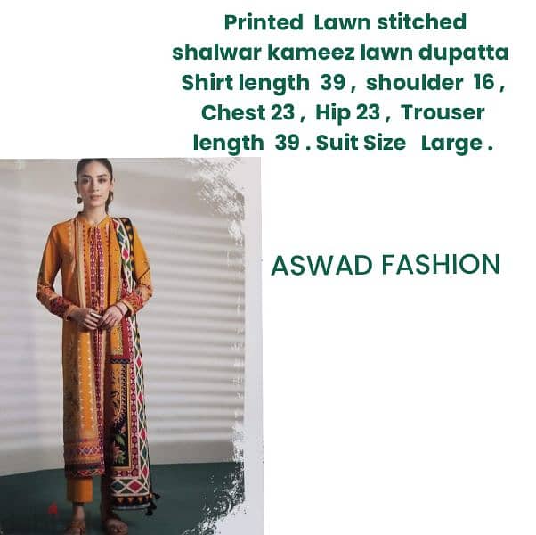 stitched Pakistani ladies suits 3