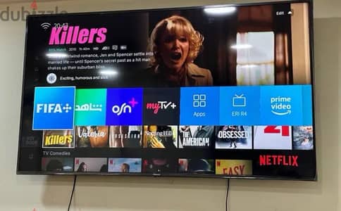 58" inch Hisense smart tv 4k UHD slim frameless ( call 33730001