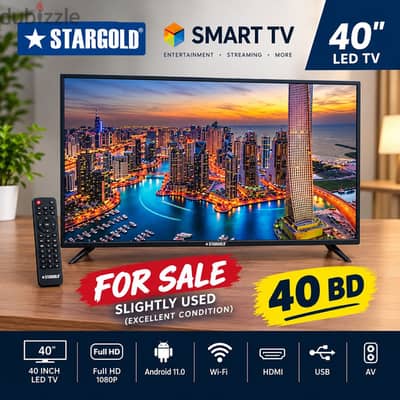 Stargold smart tv 40