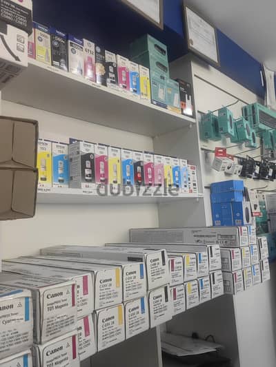 All major brand toner & ink Available - Canon,Konica,Ricoh, Epson, etc