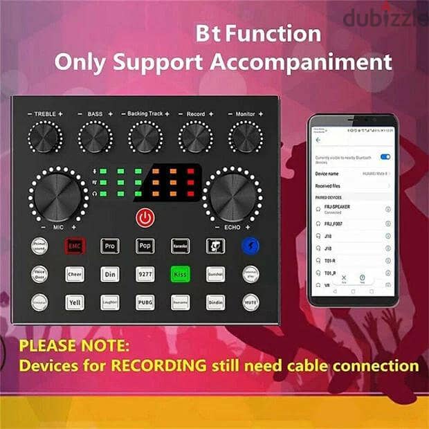 V8 Plus Sound Card for Live Stream and Singing 5