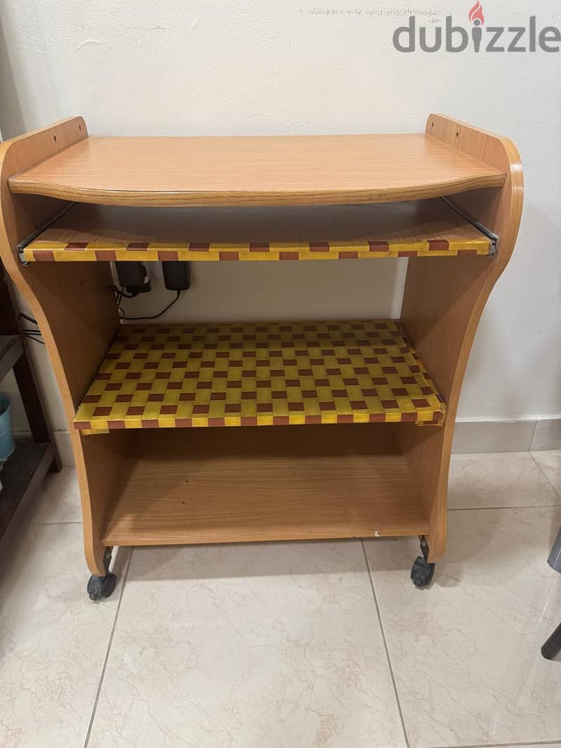 Computer table with office chair. . 16bd with delivery 1