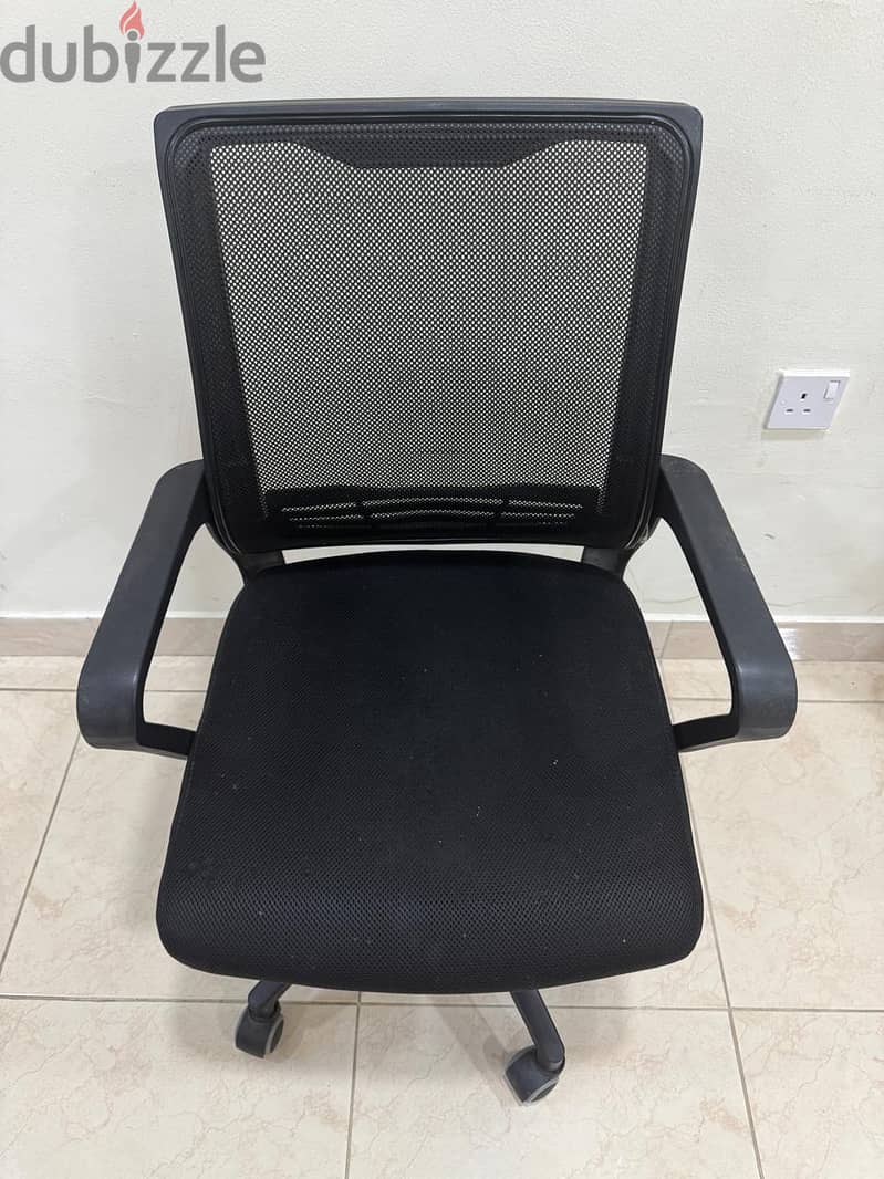 Computer table with office chair. . 16bd with delivery 2
