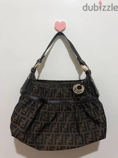 Fendi Zucca Chef Hobo Bag