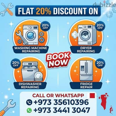 washing machine repair dryer dishwasher Fridge oven repair