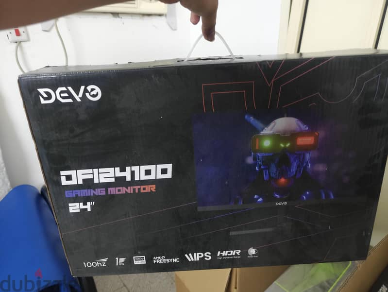 devo gaming monitor with inbuilt speaker 1
