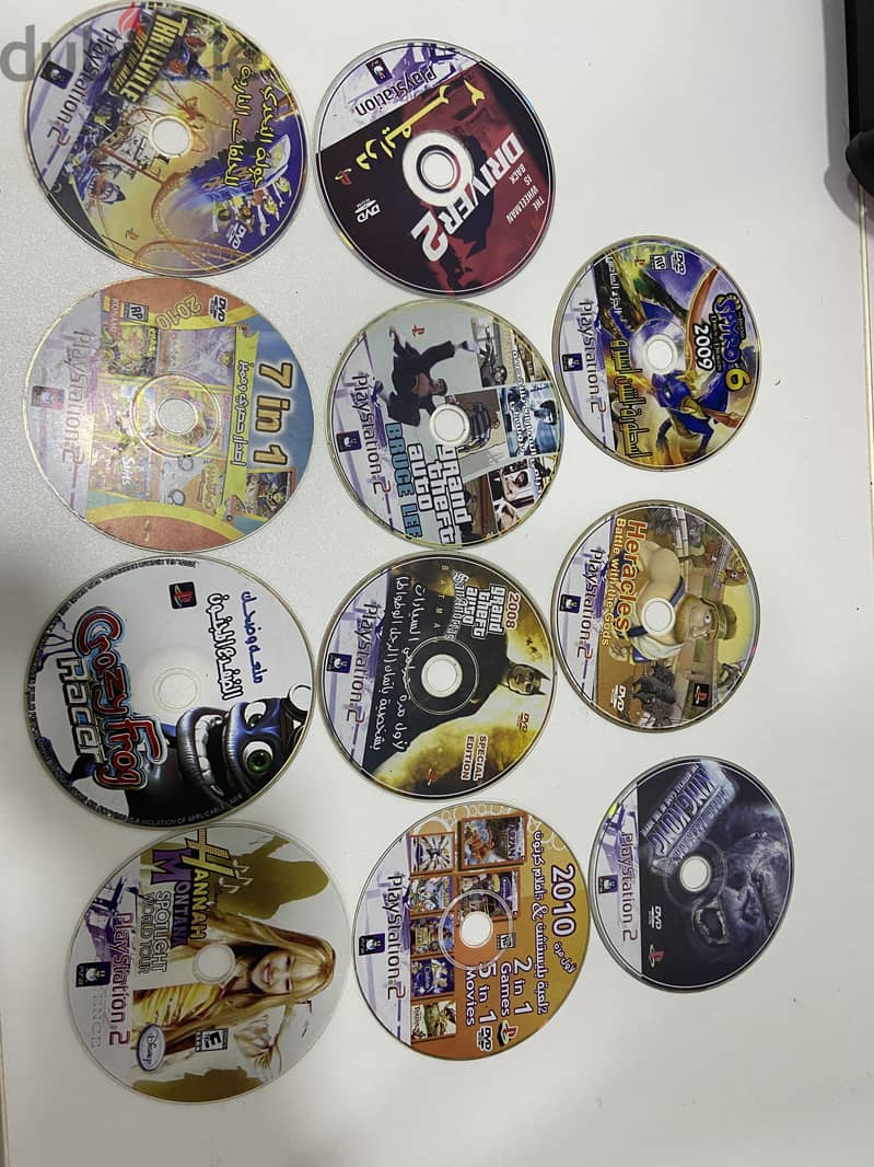 Sony PlayStation 2 Slim Console (SCPH-90004) with Games 4