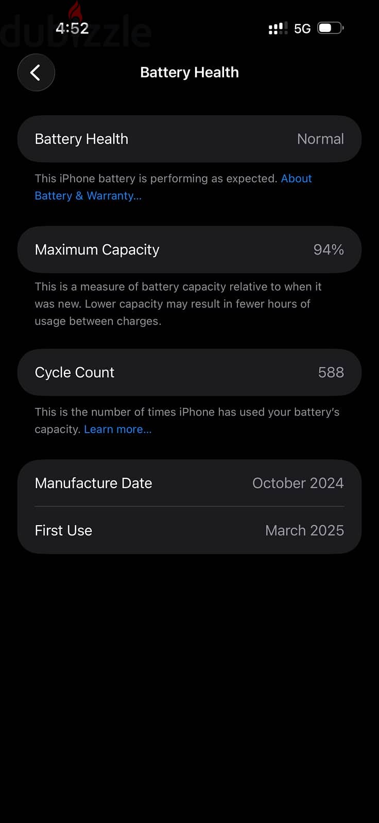 Urgent sale iPhone 16 pro max 512 gb 2