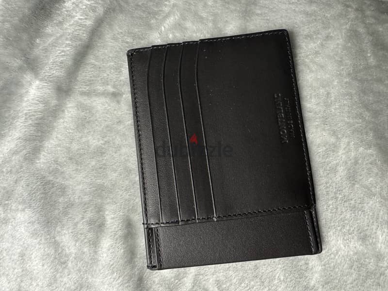 Montblanc cardholder with cash slit 1