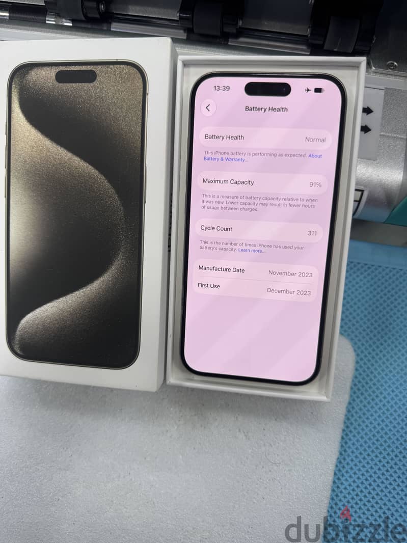 Apple iphone 15 pro 128 gb used 2