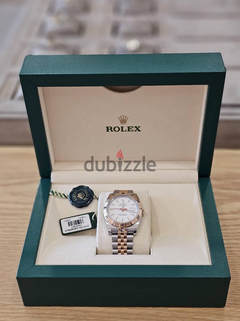 Rolex Datejust Turn-O-Graph 36mm Full Set Like New 5